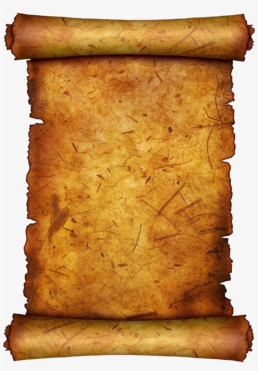 Vintage Parchment Scroll Background With Tattered Edges And Aged Texture HD phone wallpaper