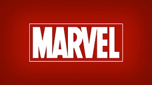 Marvel Comics Logo on Red Background HD wallpaper