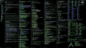 Linux Terminal Command Line Interface with Green Text on Black Background HD wallpaper