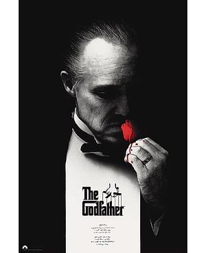 The Godfather Don Vito Corleone Minimalist Poster Art HD phone wallpaper