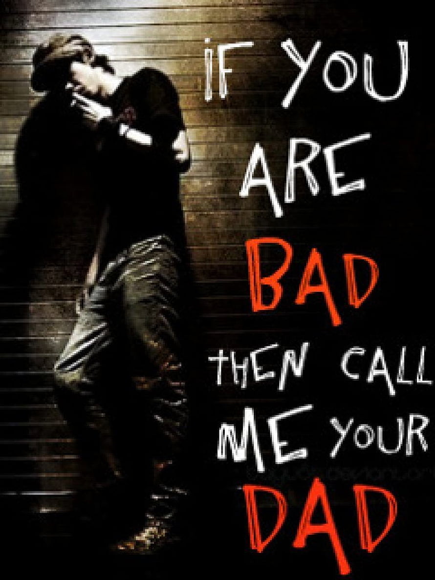 Dark Attitude Quote Wallpaper with Man Leaning Against Brick Wall, WhatsApp DP - Collection of Cool, Inspirational, Boys Attitude HD phone wallpaper
