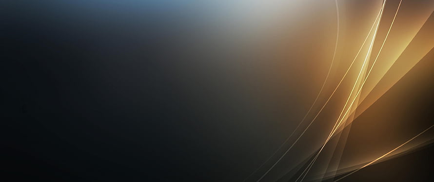 Elegant Dark Abstract Background with Flowing Golden Light Streaks HD wallpaper