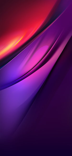 Abstract Gradient Wallpaper With Flowing Red And Purple Waves HD phone wallpaper