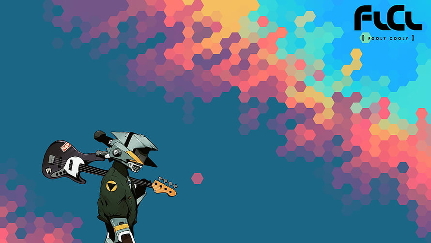 Lord Canti Bassist Character from FLCL Alternative Anime Series HD wallpaper