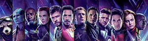 Avengers Endgame Team Lineup Cinematic Character Poster HD wallpaper
