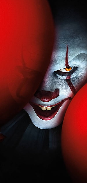 Pennywise the Dancing Clown from It Movie Horror Wallpaper HD phone wallpaper