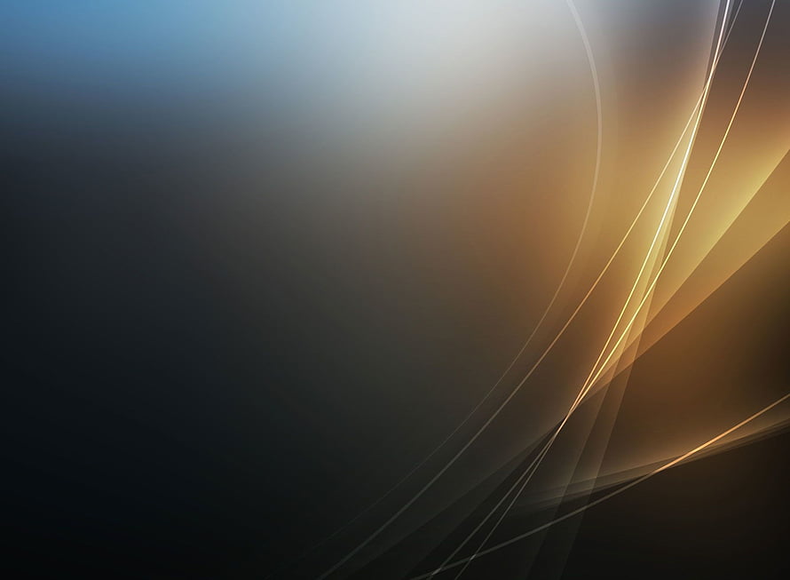 Elegant Abstract Background with Flowing Gold Light Streaks on Dark Gradient HD wallpaper