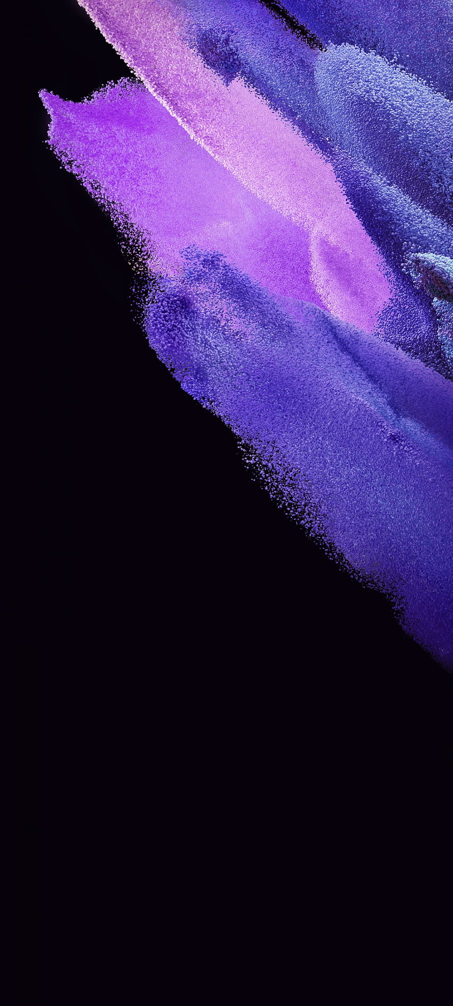 Abstract Purple and Blue Particle Wave on Black Background HD phone wallpaper