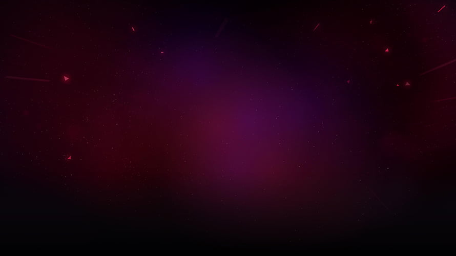 Dark Cosmic Nebula with Red Streaks and Purple Haze for Desktop HD wallpaper
