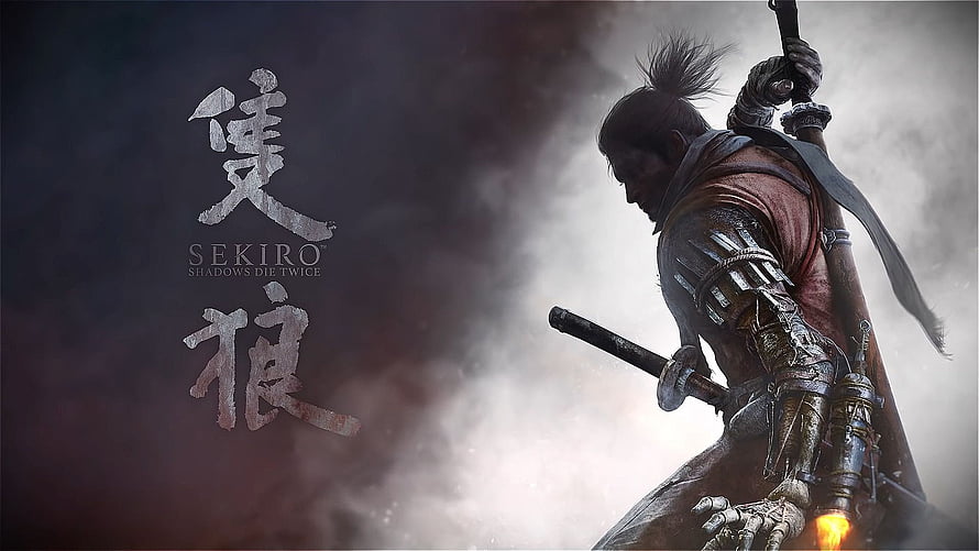 Sekiro Shadows Die Twice Samurai Warrior with Katana in Misty Atmosphere HD wallpaper