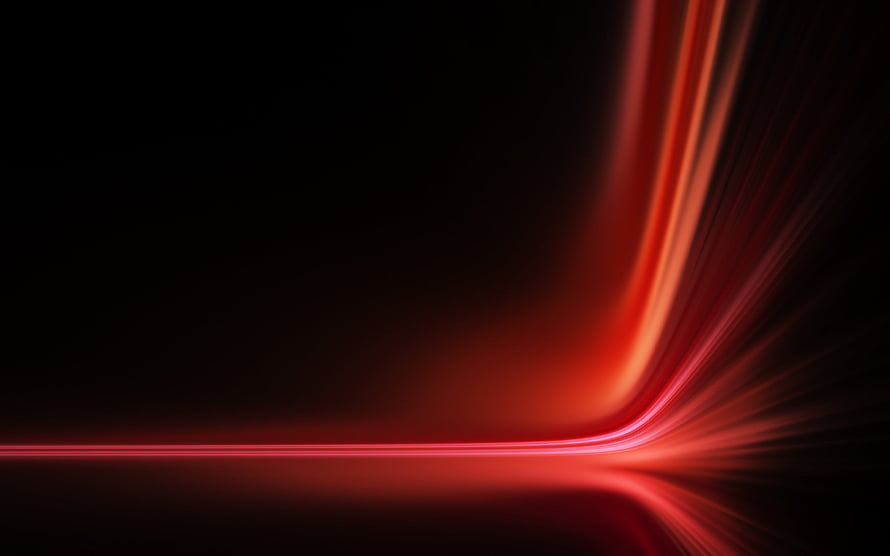 Abstract Red Light Streaks on Black Background HD wallpaper