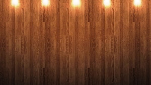 Warm Vintage Wood Panel Wall With Soft Overhead Lighting HD wallpaper