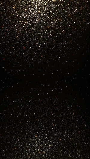 Golden Glitter Texture On Black Background HD phone wallpaper