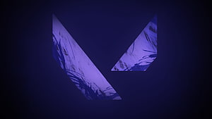 Abstract Purple Geometric Shapes With Brush Stroke Texture On Dark Background HD wallpaper