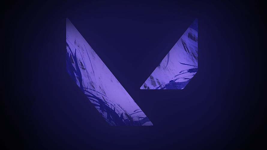Abstract Purple Geometric Shapes With Brush Stroke Texture On Dark Background HD wallpaper