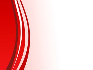 Minimalist Red and White Abstract Curves on Clean Background HD wallpaper