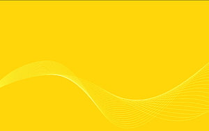 Abstract Yellow Background With Flowing White Wavy Lines HD wallpaper