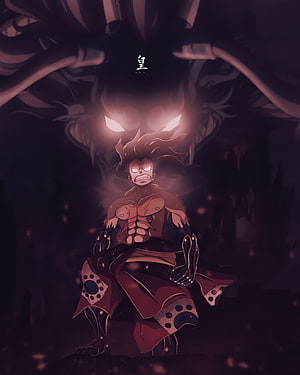 Monkey D. Luffy Gear 5 Sun God Nika Form Anime Wallpaper HD phone wallpaper
