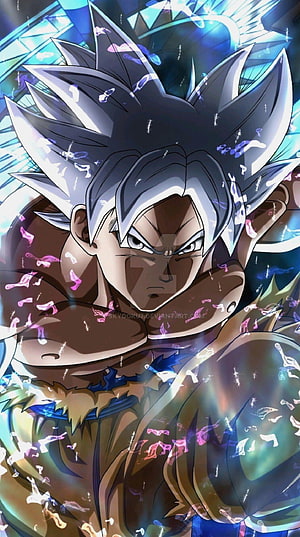 Dragon Ball Super Goku Ultra Instinct Mastered Anime Wallpaper HD phone wallpaper