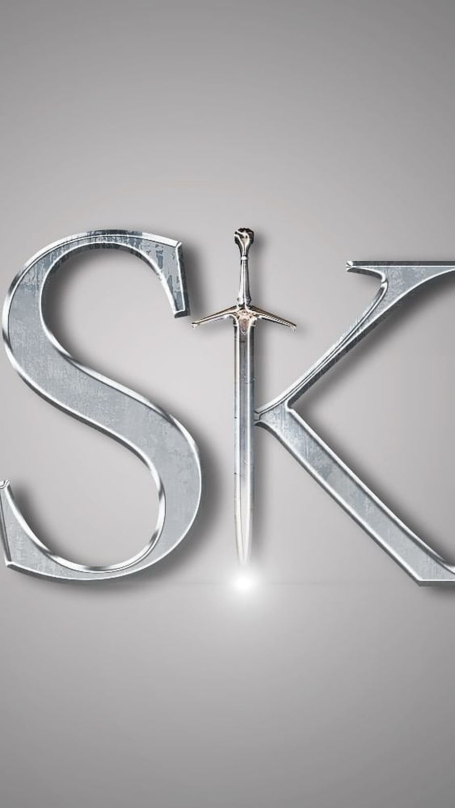 Sword Art Online SAO Logo Wallpaper with Silver Sword and Metallic Letters HD phone wallpaper