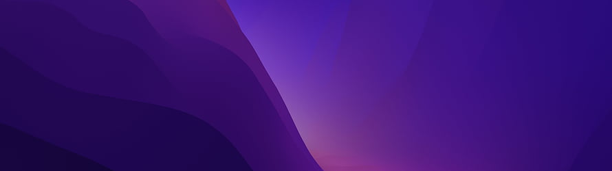 Abstract Purple Gradient Wave Pattern for Ultrawide Monitor Background HD wallpaper