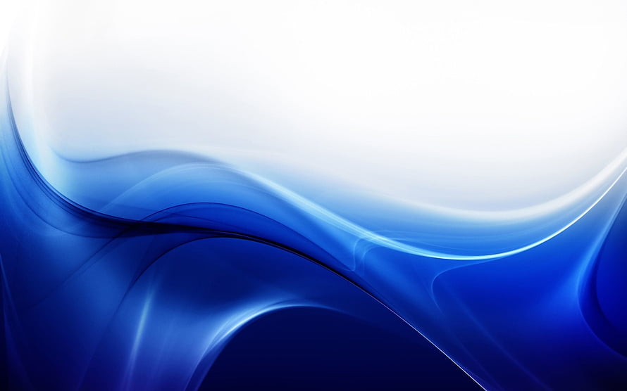 Elegant Navy Blue Abstract Waves with Soft White Gradient and Flowing Curves HD wallpaper