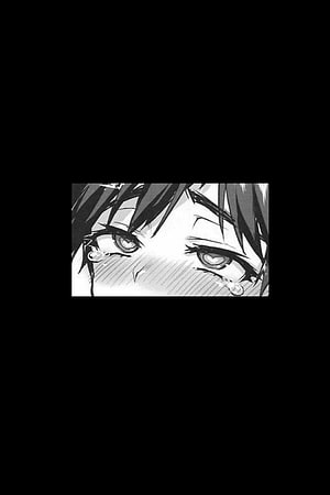 Emotional Black and White Anime Close-Up of Crying Character Eyes HD phone wallpaper