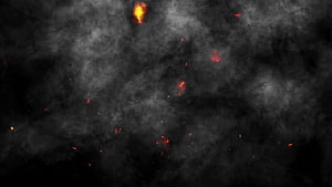 Dark Smoke And Fire Embers Abstract Background HD wallpaper