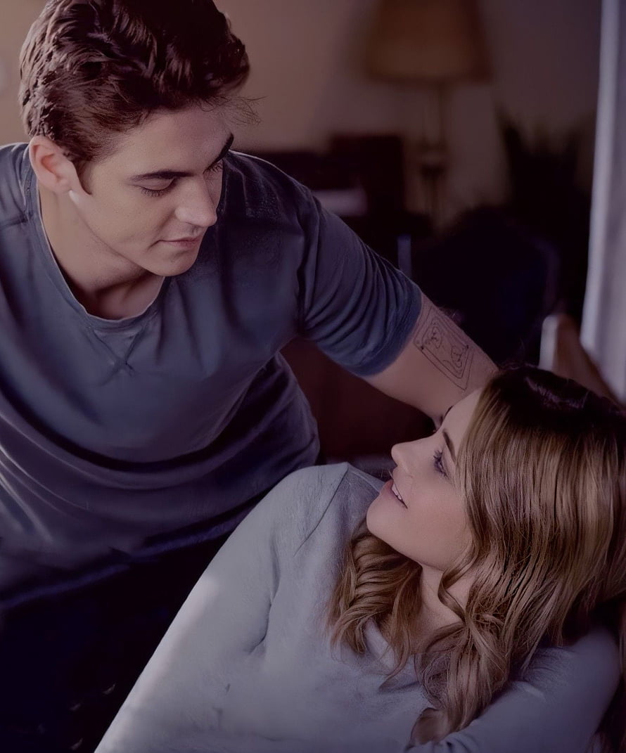 After We Fell Movie Scene Featuring Colton and Tessa in Intimate Bedroom Moment HD phone wallpaper