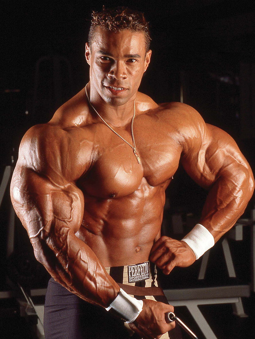 Kevin Levrone Bodybuilder Stage Pose With Defined Musculature HD phone wallpaper