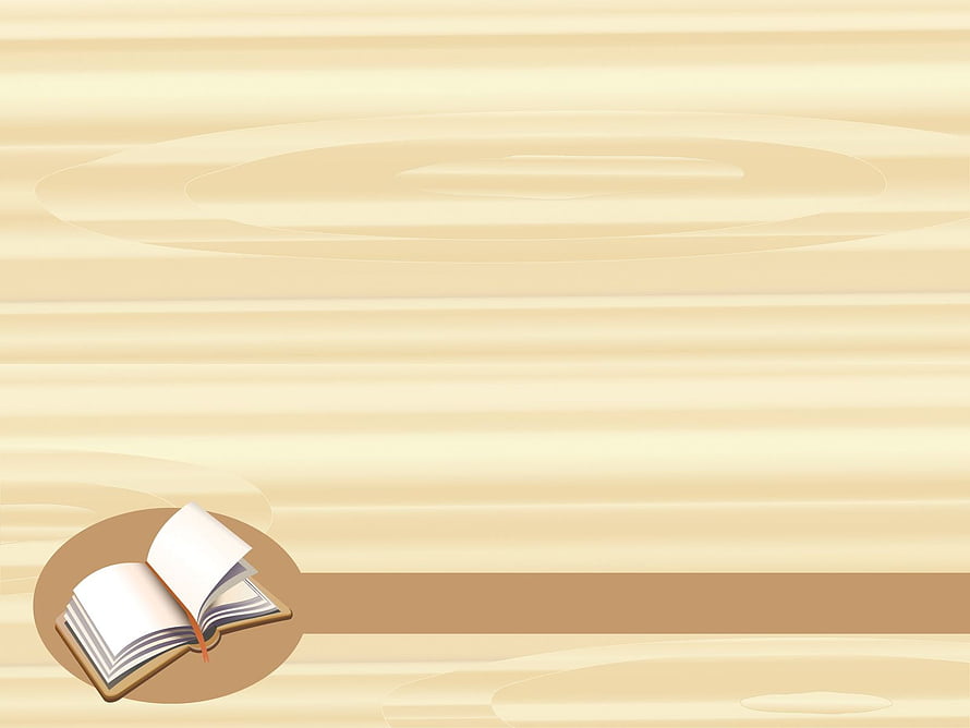 Elegant Beige Presentation Slide with Open Book Icon and Soft Gradient Background HD wallpaper