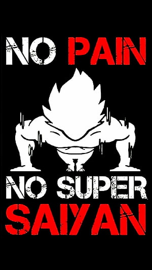 Dragon Ball Super Goku Gym Workout Motivational Poster HD phone wallpaper