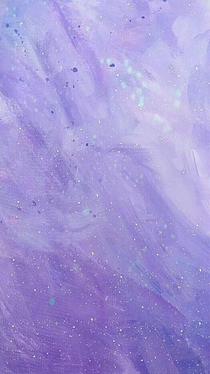 Dreamy Lavender Nebula with Soft Pastel Purple Hues and Scattered Starlight HD phone wallpaper