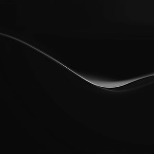 Minimalist Black Abstract Wave with Soft White Light Gradient HD phone wallpaper