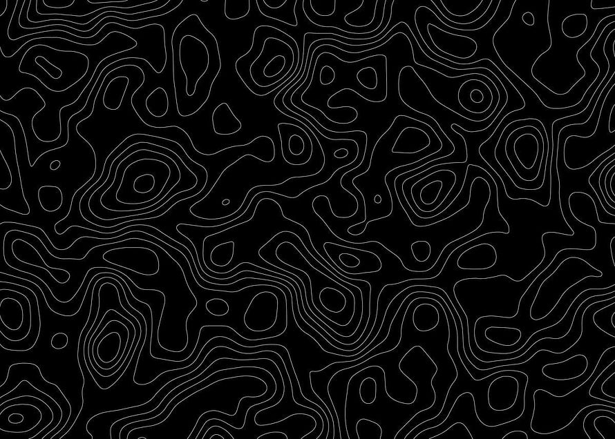 Abstract Black And White Topographic Contour Line Map Pattern Background HD wallpaper