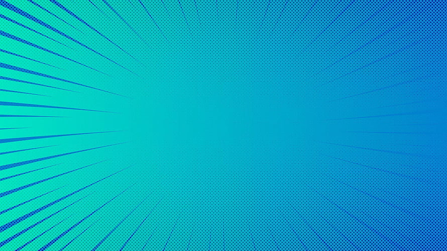 Retro Halftone Blue and Teal Speed Lines Abstract Background HD wallpaper