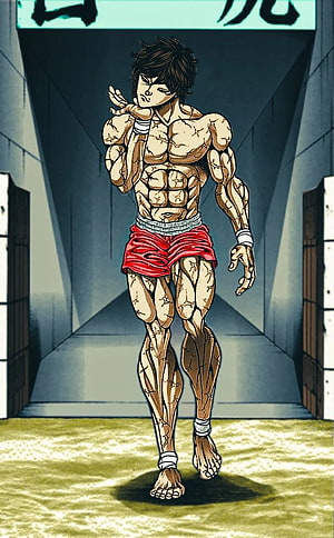 Saitama One Punch Man Anime Character Full Body Illustration, Baki ideas. grappler, anime, anime fight, Baki Anime HD phone wallpaper