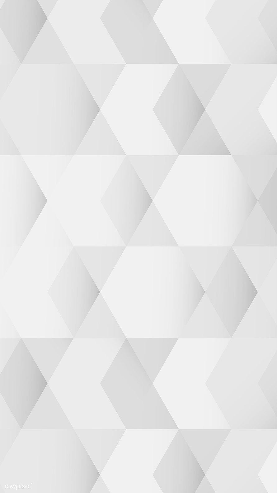 Abstract Geometric Pattern With White And Grey Triangles HD phone wallpaper