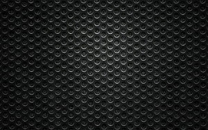 Black Perforated Metal Grid Texture with Macro Dotted Pattern HD wallpaper