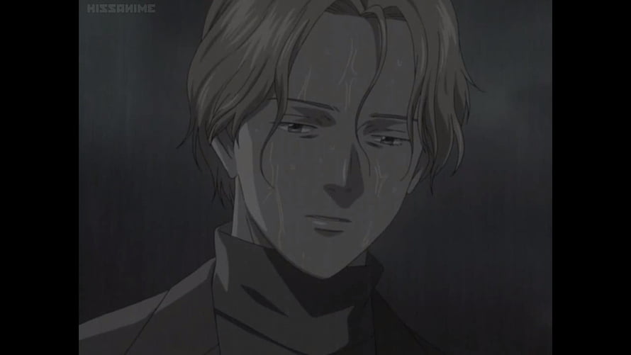 Johan Liebert Crying in the Rain from Monster Anime HD wallpaper