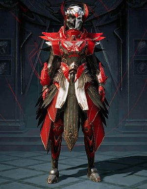 Blood Raven X Suit Armor Set in PUBG Skin Shop HD phone wallpaper