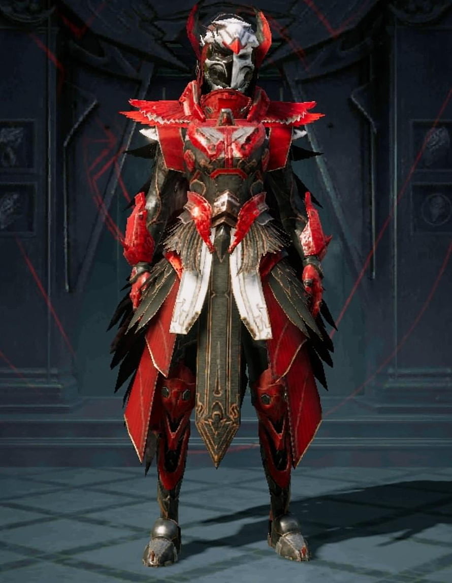Blood Raven X Suit Armor Set in PUBG Skin Shop HD phone wallpaper