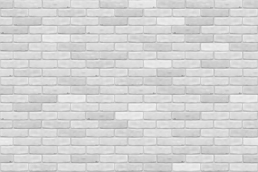 Realistic White Brick Wall Texture with Seamless Pattern for Graphic Design HD wallpaper