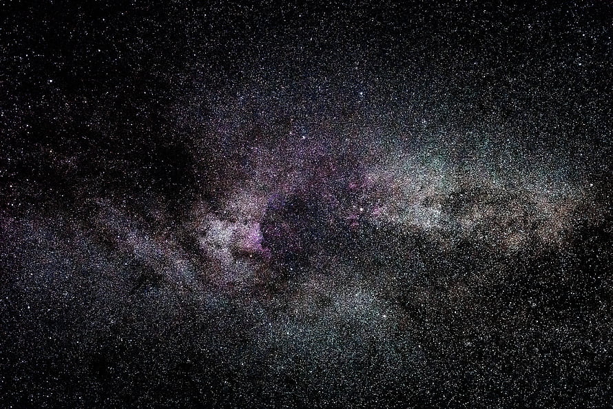 Vast Milky Way Galaxy Spanning Deep Space With Colorful Nebulae And Star Fields HD wallpaper