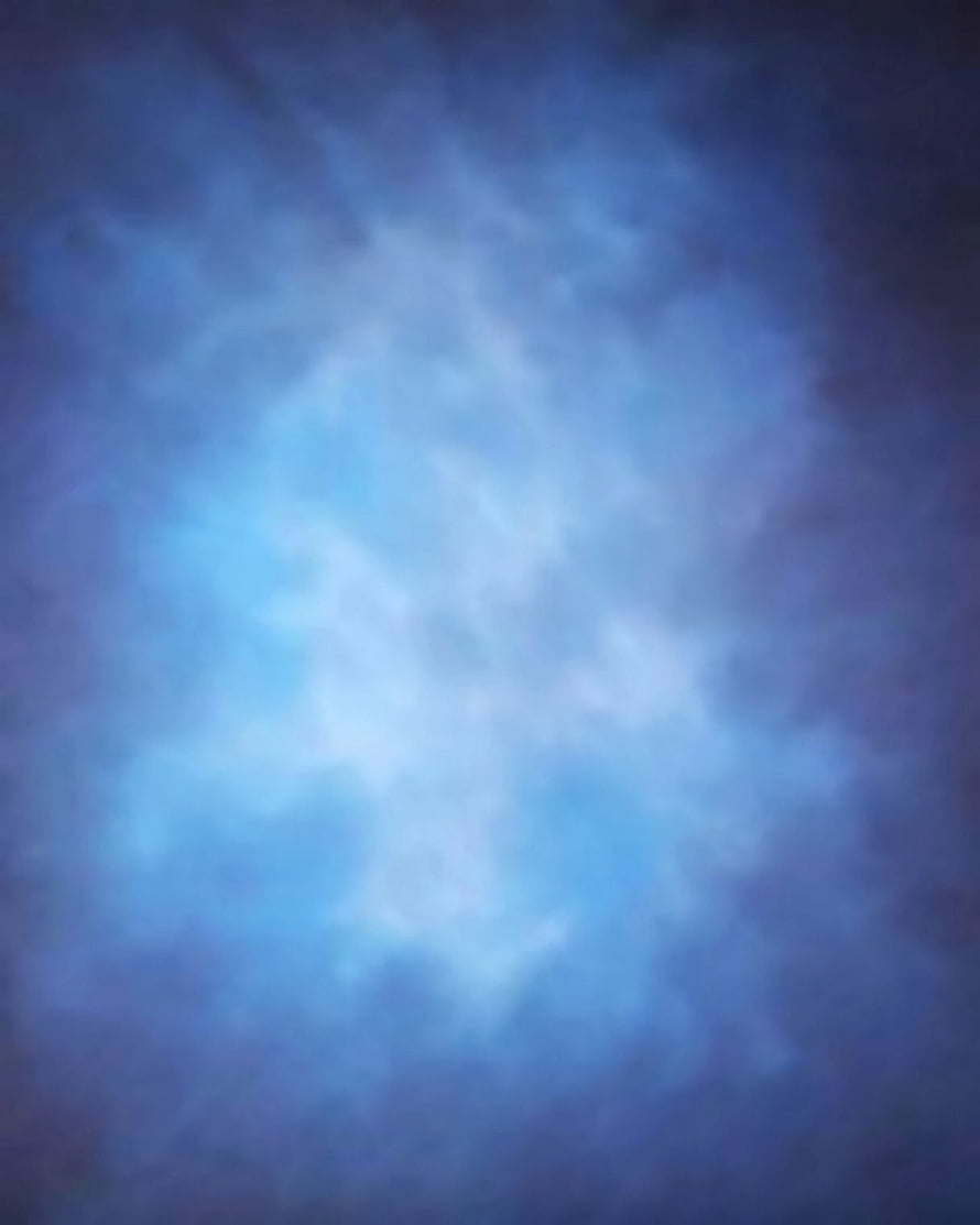 Abstract Blue Smoke and Fog Texture with Soft White Light Glow HD phone wallpaper